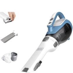 BLACK+DECKER dustbuster AdvancedClean Handheld Vacuum Cordless, Compact Home and Car Vacuum with Crevice Tool ,Rotating Nozzle and Charging Station, L