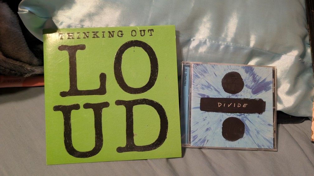 Ed Sheeran Divide CD And Thinking Out Loud Vinyl