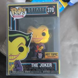 Blacklight Joker Hot Topic Exclusive Funko Pop Batman