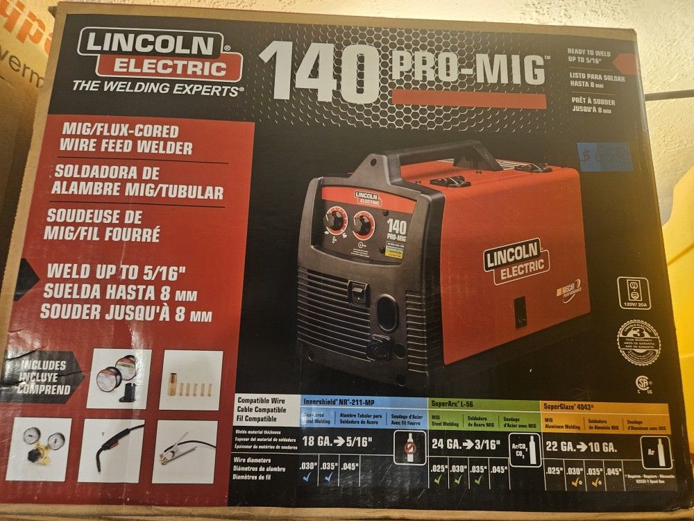 Lincoln 140 Pro Mig Welder