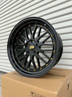18x8/18x9 NEW STAGGERED BBS LM REPS WHEELS/RIMS. VORS VR8. 5X114.3