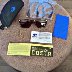 HINANO COSTA DEL-MAR (2)Wires,Case,Cloth,Hat Hook,Cards