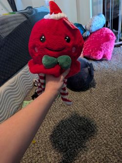 Christmas plush stuffed animal octopus