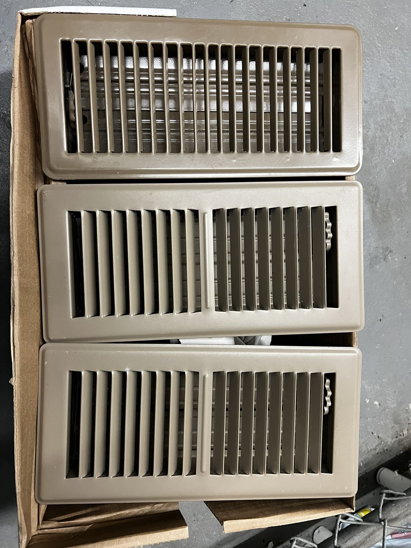 Floor Vents 4x10” Metal 3 Available