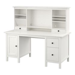 IKEA Hemnes Desk W/ Add On Unit