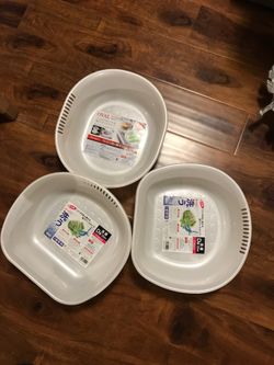 3 Brand NEW washing bowls
