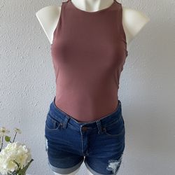 Marsala Brown Bodysuit $14 (Small Medium Large)