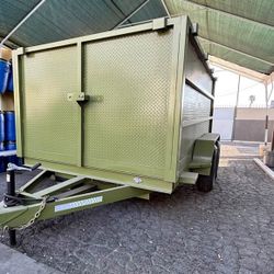 New 2025 Hydraulic Dump Trailers 12x8x4 