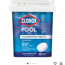 Clorox 35 Lbs Of 3 In Tabs 1/2 Price Get It While Available 