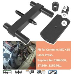 New  DUZFOREI 3164606 Cylinder Liner Press Installer Tool Heavy Duty Fit Cummins ISX X15