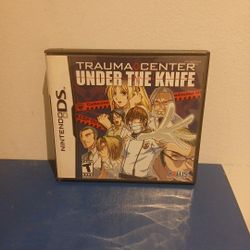 TRAUMA CENTER UNDER THE KNIFE NINTENDO DS