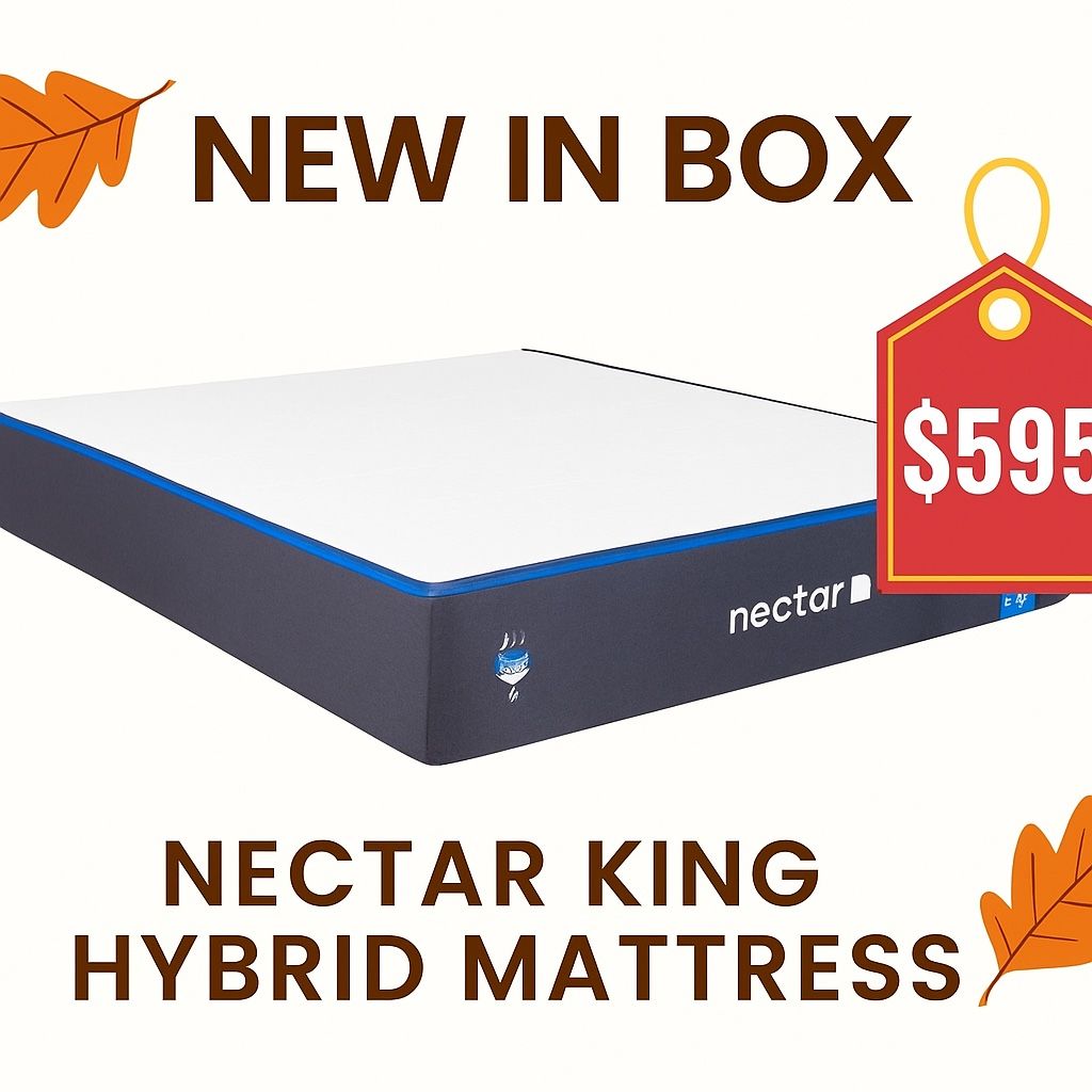 Brand-New King Nectar Premier Hybrid – Huge Savings