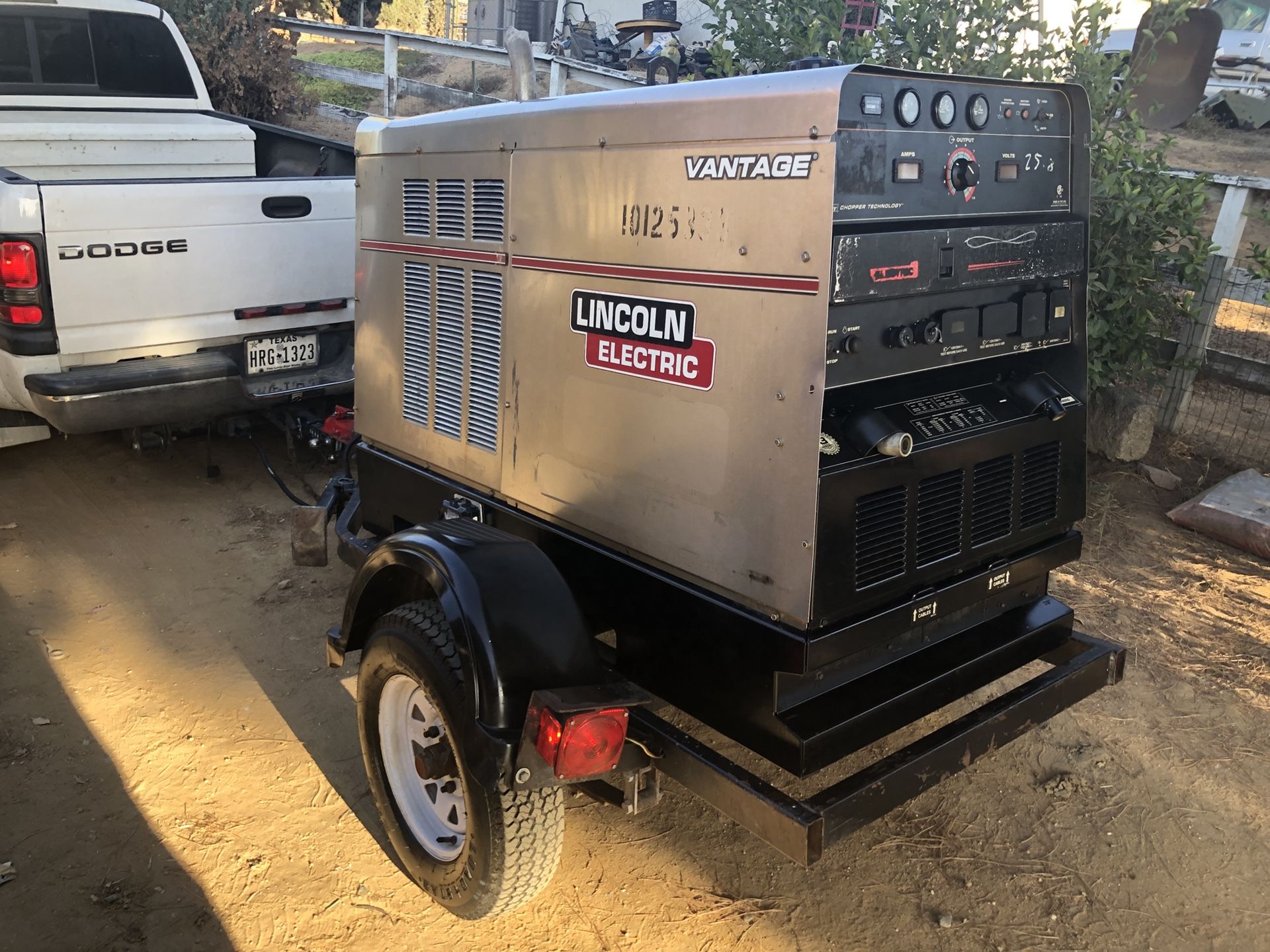 2013 Lincoln vantage 500 diesel 575A welder only 1494 hours