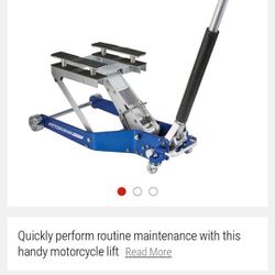 Harbor Freight  Motorcycle Jack 