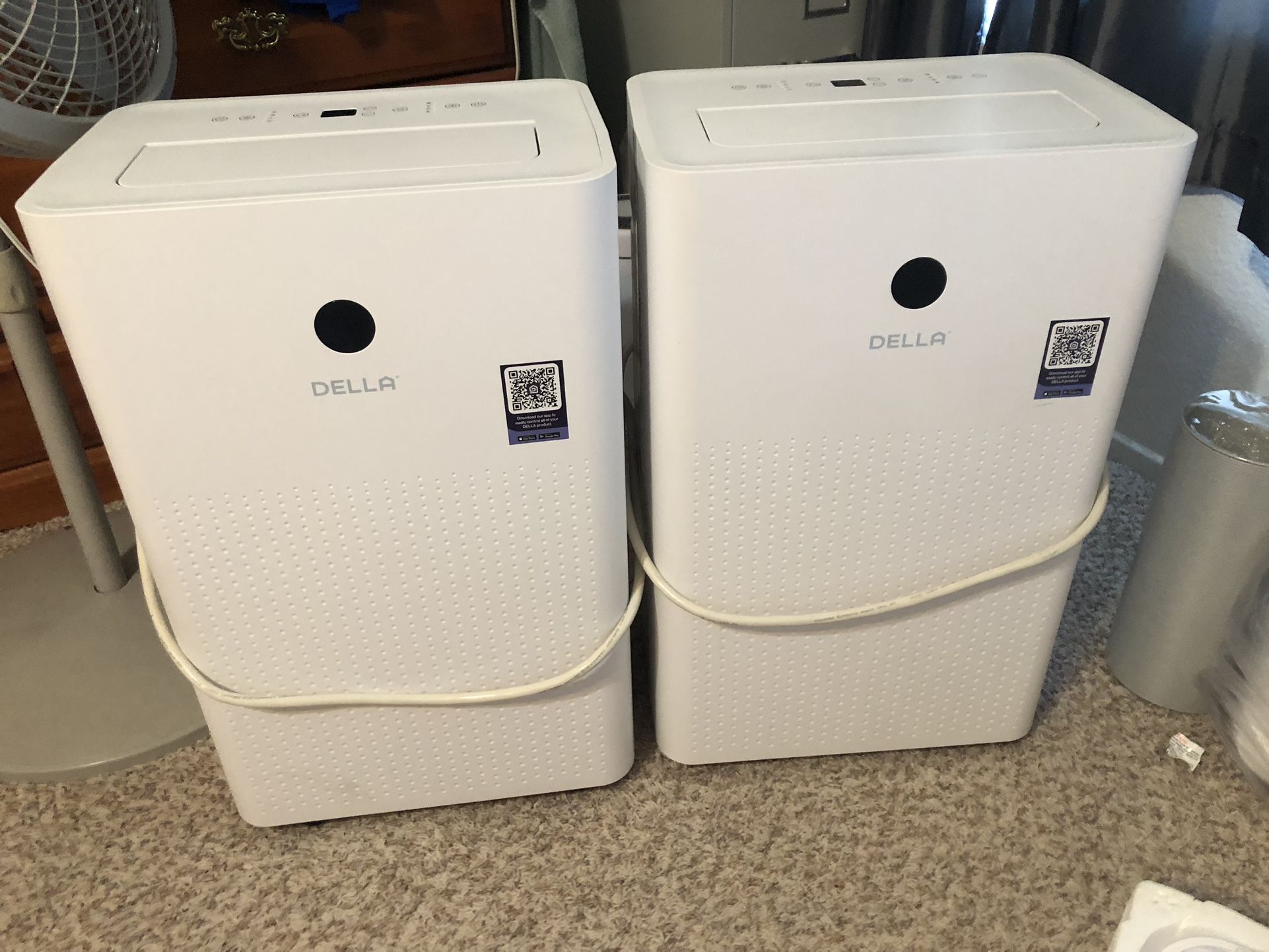 A/C Portable -Della -14000 BTU With Remote !!On Wheels With All Attachment with Book — Purchased In Aug. 2024 - 650 Sq Ft Cooling —1 Left Only !!!!