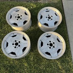 Mercedes AMG Rims Flat Face