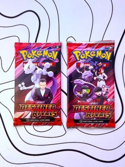 2 Pokémon Destined Rivals Packs