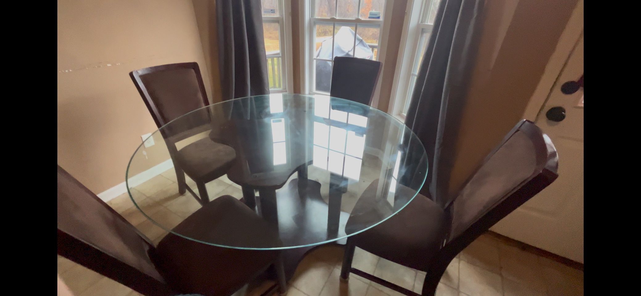 Glass Dining Table