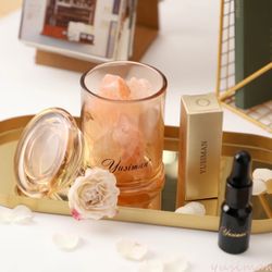 Diffuser Stone Aromatherapy Essential Oil Home Bedroom Freshener Fragrance Crystals Accompanying Gifts| Non-toxic, smokeless Scented diffuser with dec