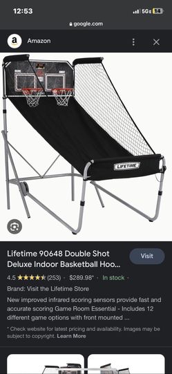 Lifetime Double shot Basketball Game 