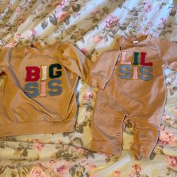 Big Sis, Little Sis Shirt/ Onesie