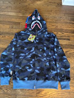 Blue ABC Camo Shark Full Zip