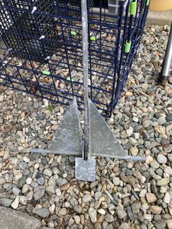Small danforth anchor
