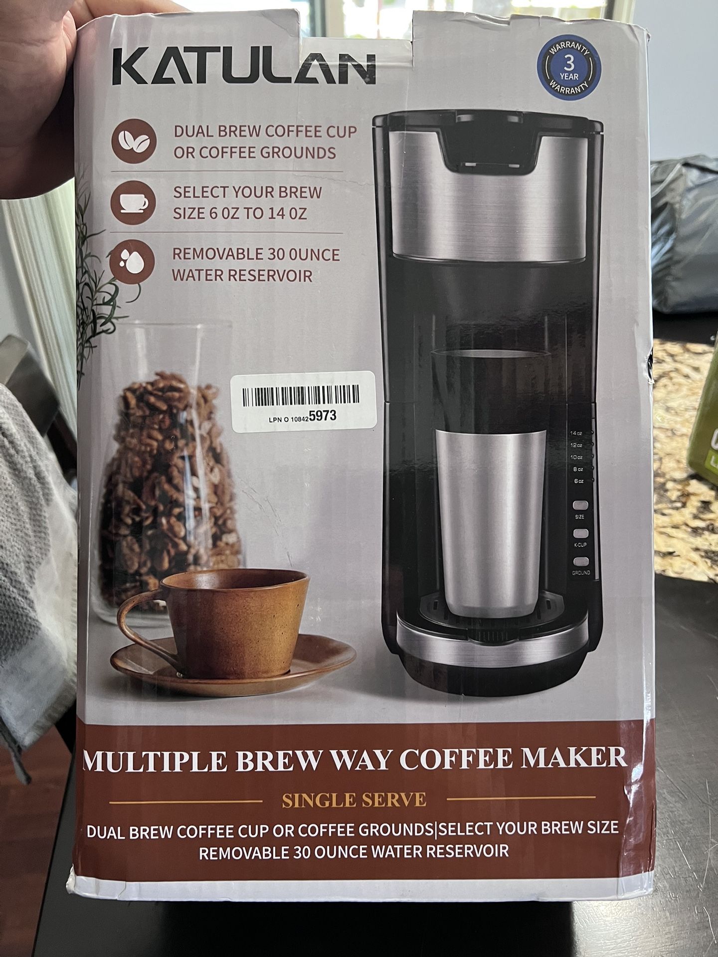 Katulan Single Serve Coffee Maker