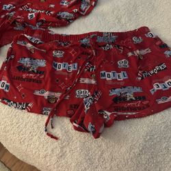 Retro Look Dog Pajamas Womens XL