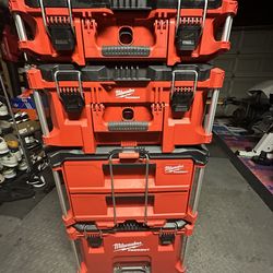 Milwaukee Packout set of 4 boxes new