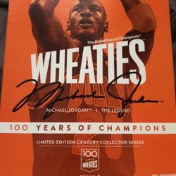 Michael Jordan Wheaties  Limited Edition 