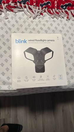 Blink wired floodlight camera