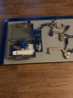 Kreg set with clamp board
