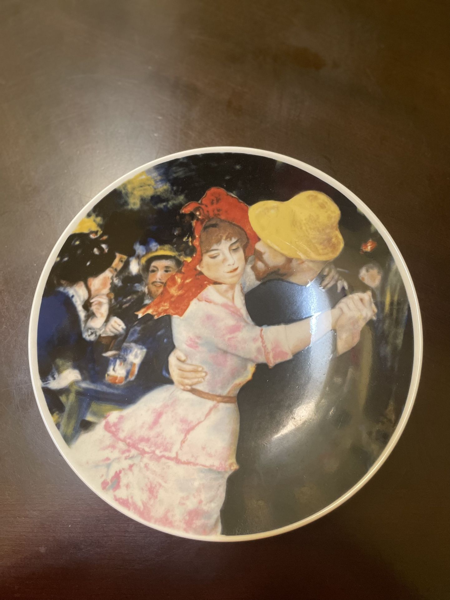 Fine bone China Pierre Auguste Renoir “Dance at Bougival”