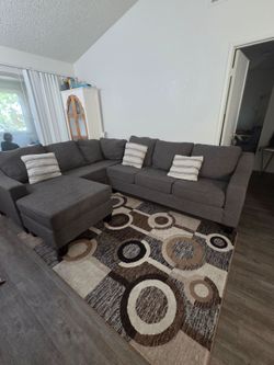 L shape sofa