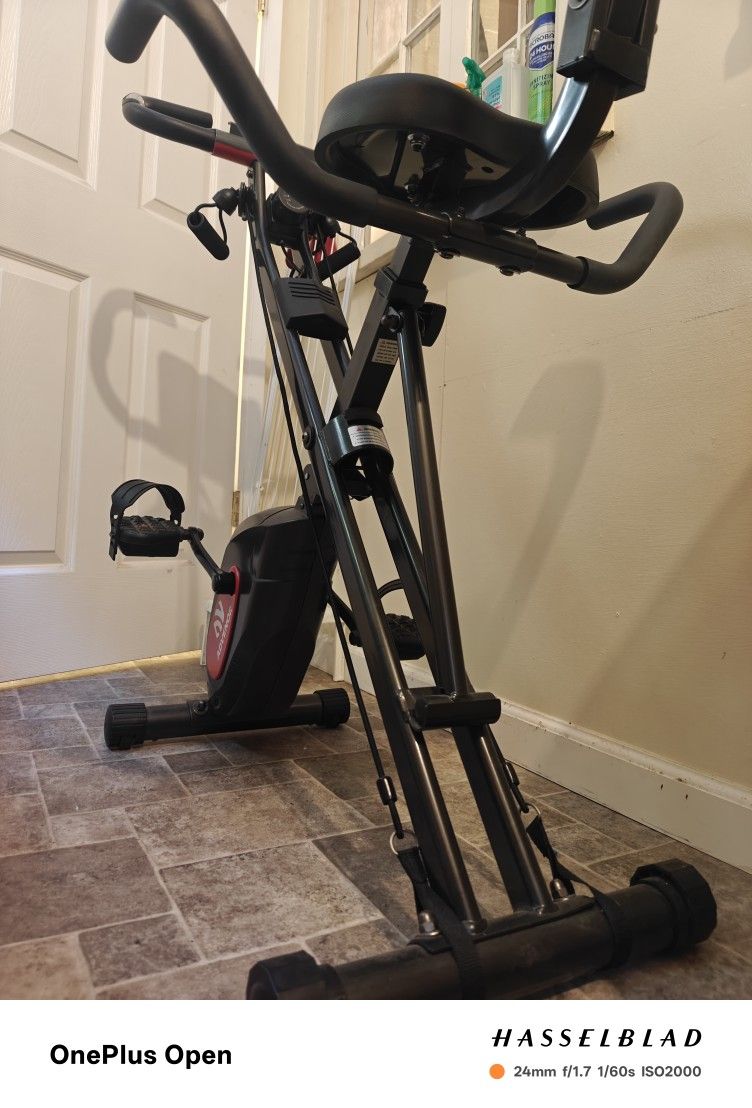 Folding Exercise Advenor X Bike Adverno Magnetic Exercise/Fitness - Main Image