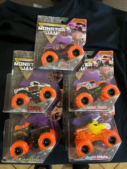 Monster Jam Spooky Collection 5-Pack Die-Cast Trucks