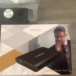 Krisdonia 50000mAh Laptop Power Bank 5/9/12/16/19/20V