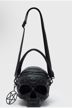 Killstar skull pentagram handbag/crossbody bag
