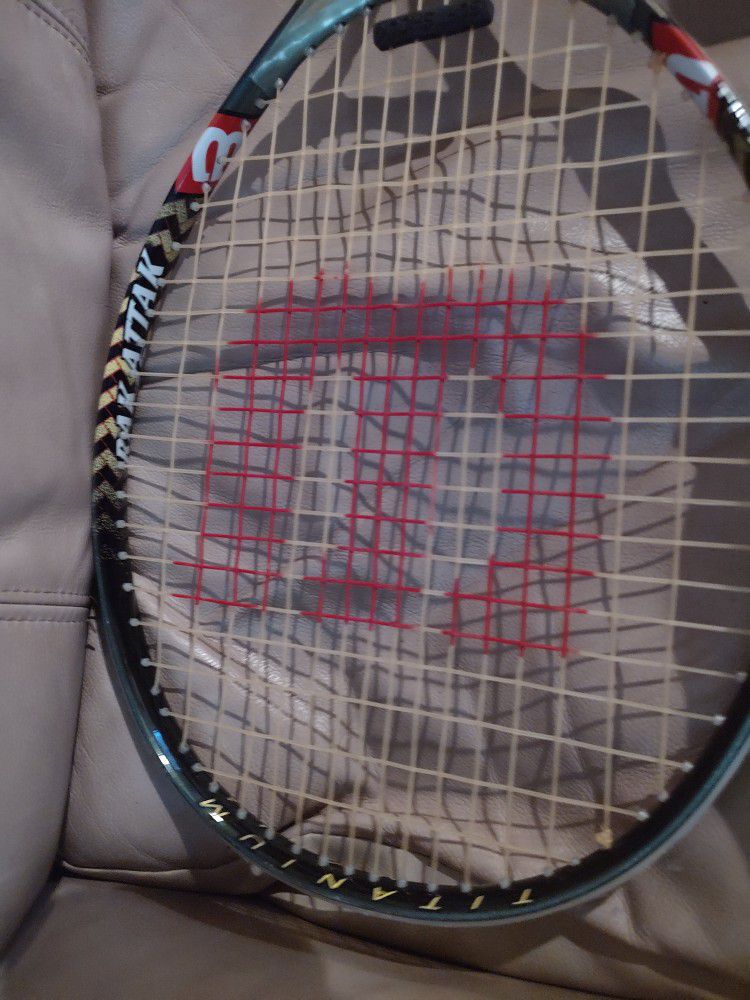 Tennis Rackets Wilson Two Of Them