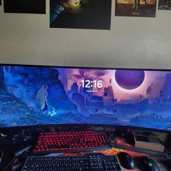 Chg90 49 Inch 144 Hz Cuved Gaming Monitor (Dead Pixel)