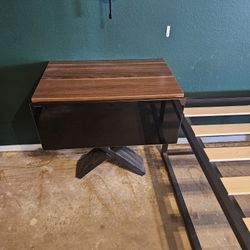 Night Stand And Bed Frame