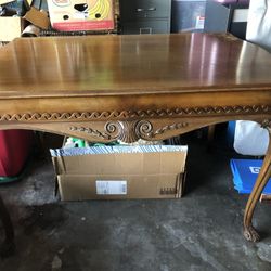 Entry  Table 1920’s Original Finish