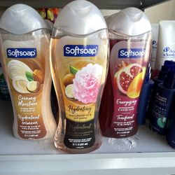 Softsoap Bodywash 20 Oz 3  For 10.00