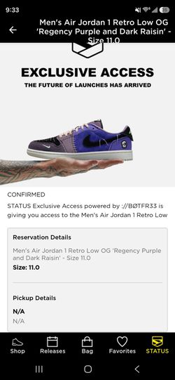 Jordan 1 low zion voodoo 11M Ds