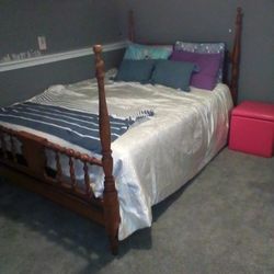 Queen Size Mattress Box Spring And Frame