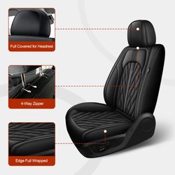Hyundai Tucson 2005-2026 TTX Car Seat Covers *Full Set* PU Leather Black