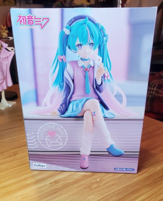 Hatsune Miku Noodle Stopper Cute Anime Figure