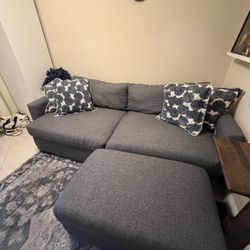 City Furniture “noah” Sofa And Ottoman