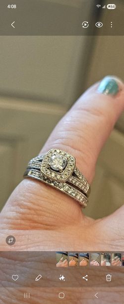 Halo diamond ring 7